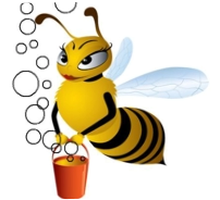 Mildura Busy Bee Cleaning Logo